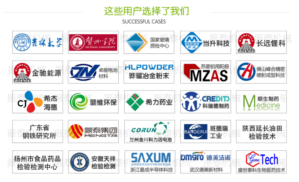 试验筛合作客户 试验筛合作客户