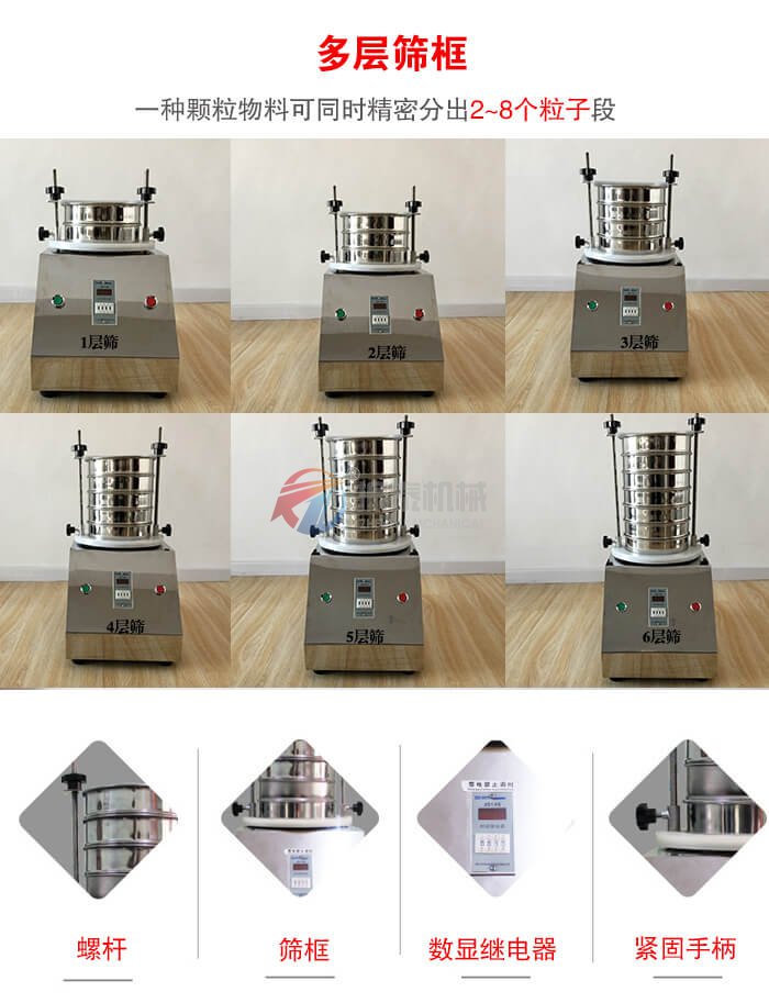 色淀超声波试验筛细节